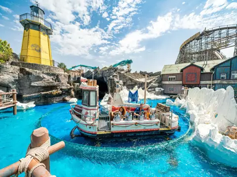 Whale Adventures boat ride in the Scandinavia area at Europa-Park
