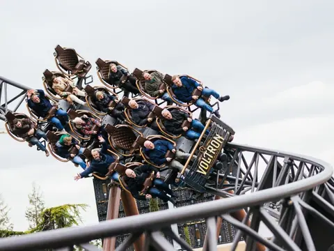 Riders on Voltron Nevera powered by Rimac — Europa-Park in Rust, Baden-Württemberg