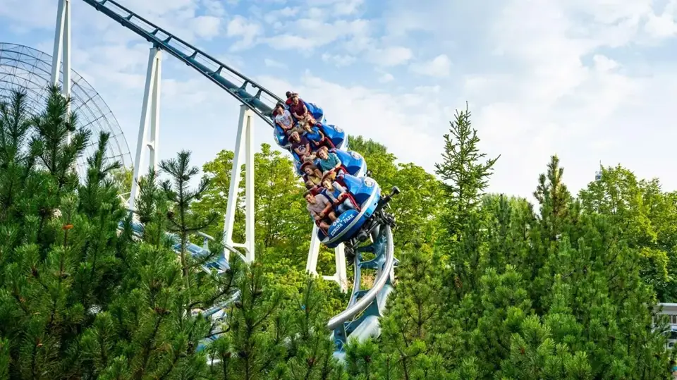Euro-Mir roller coaster at Europa-Park