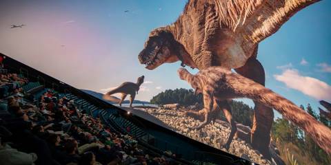 Immersive Giant Dome Cinema at Futuroscope