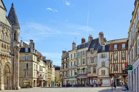 Poitiers Old Town — Landmark near Futuroscope