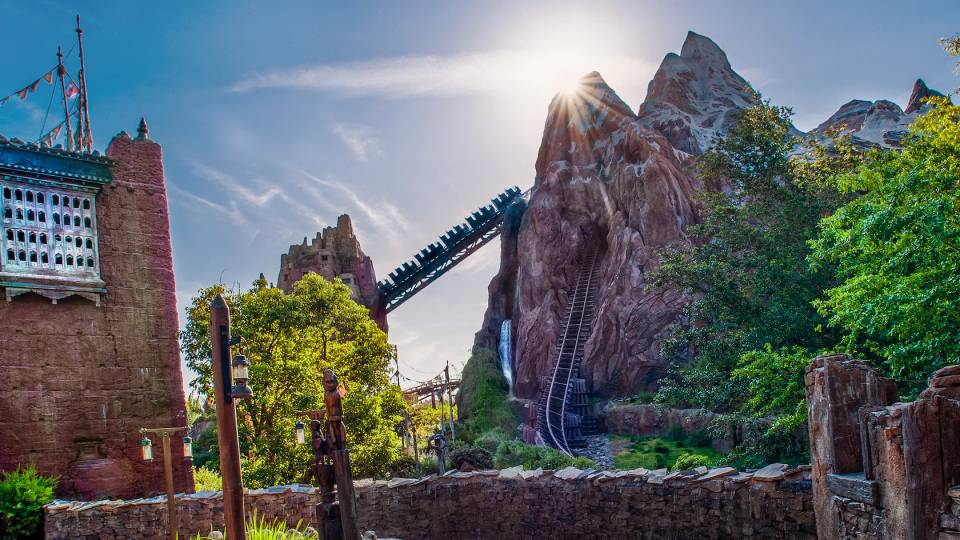 Expedition Everest roller coaster at Disney's Animal Kingdom