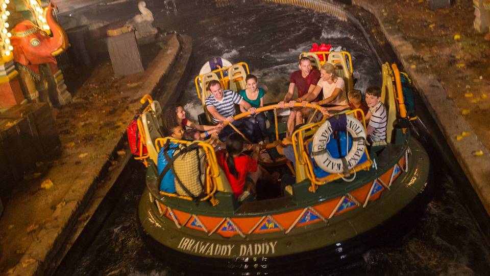 Kali River Rapids water ride at Disney's Animal Kingdom