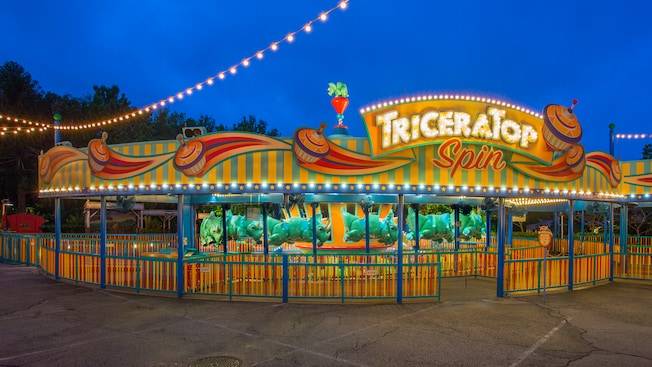 TriceraTop Spin at Disney's Animal Kingdom