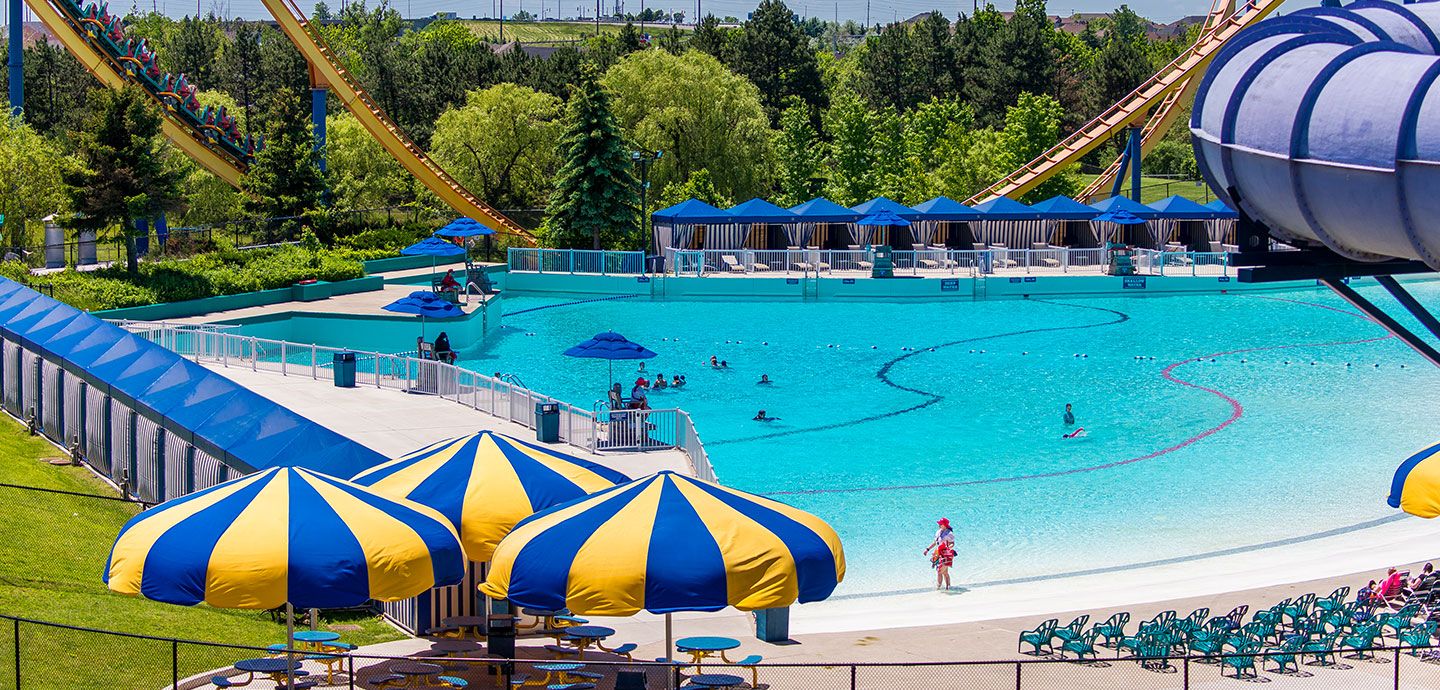 Splash Works Wave Pool at the park