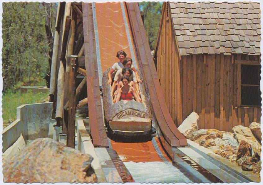 Rocky Hollow Log Ride at Dreamworld