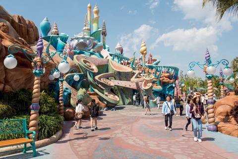 King Triton's Castle in Mermaid Lagoon — Tokyo DisneySea in Urayasu, Chiba