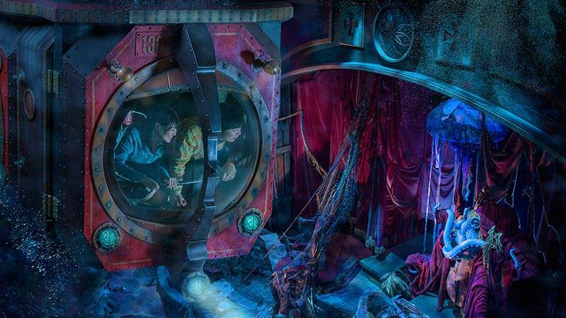 20,000 Leagues Under the Sea dark ride at Tokyo DisneySea