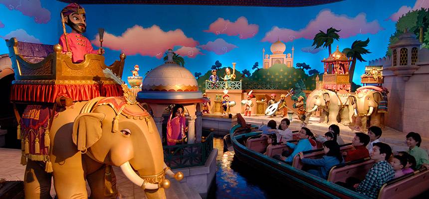Sindbad's Storybook Voyage ride at Tokyo DisneySea