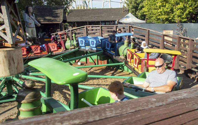 Rocky Express family ride at Thorpe Park