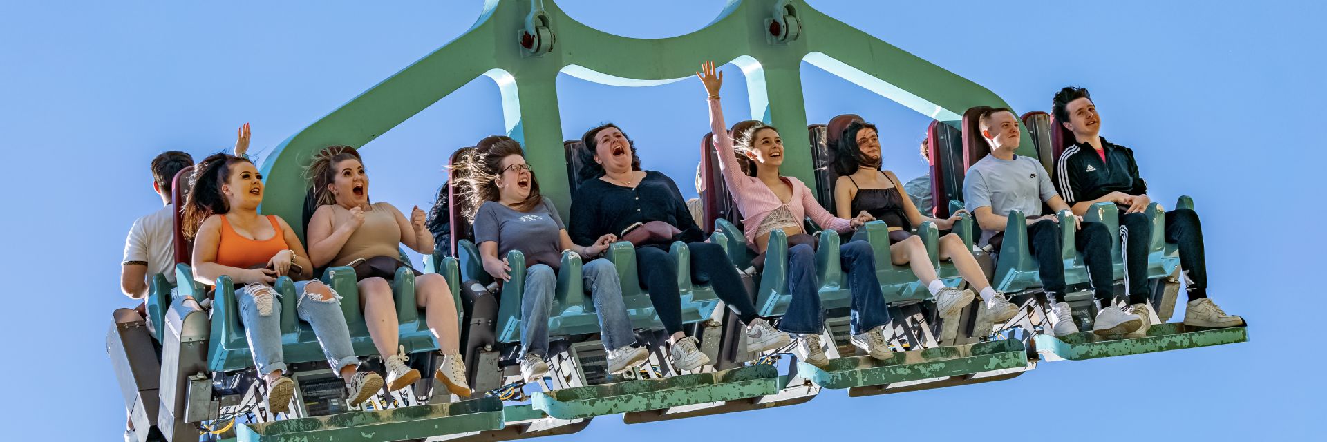 Rush thrill ride at Thorpe Park