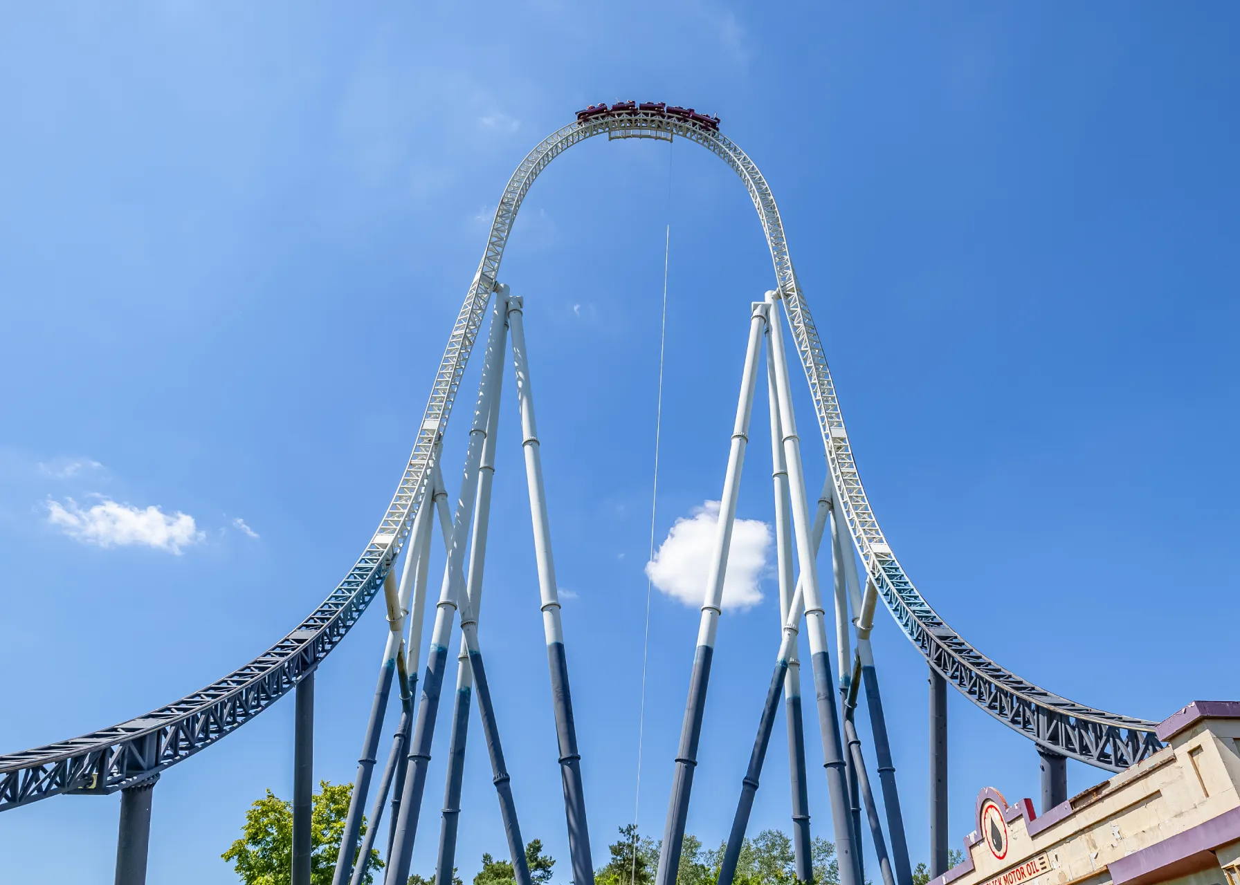Stealth roller coaster at Thorpe Park