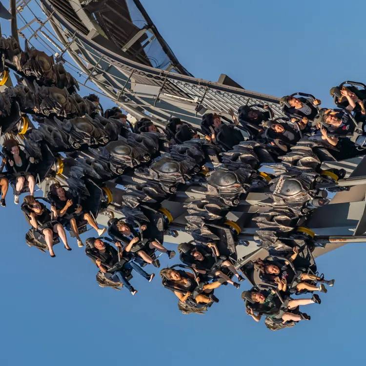 The Swarm roller coaster at Thorpe Park
