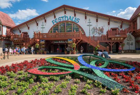 Das Festhaus in the Oktoberfest Section — Busch Gardens Williamsburg in Williamsburg, Virginia