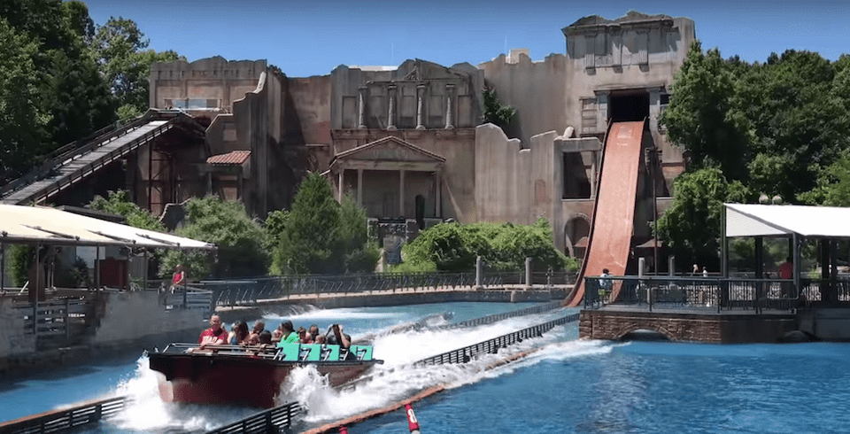 Escape from Pompeii at Busch Gardens Williamsburg