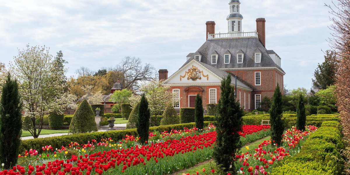 Colonial Williamsburg, a landmark near the park