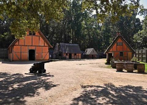 Jamestown Settlement — Landmark near Busch Gardens Williamsburg
