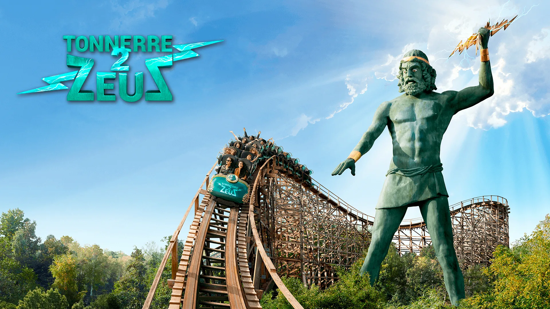 Tonnerre 2 Zeus at Parc Astérix