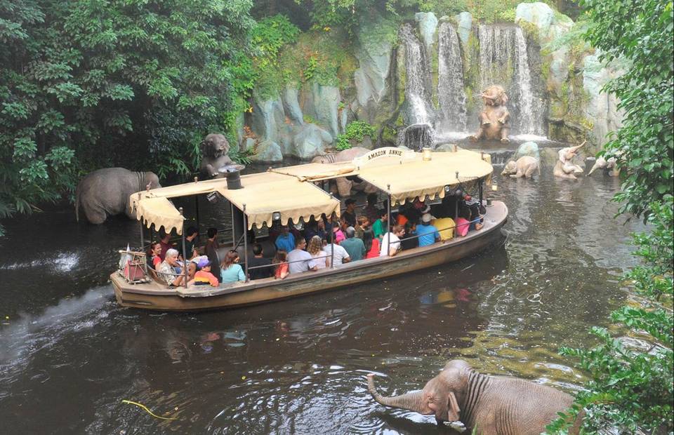 Jungle Cruise ride at Magic Kingdom