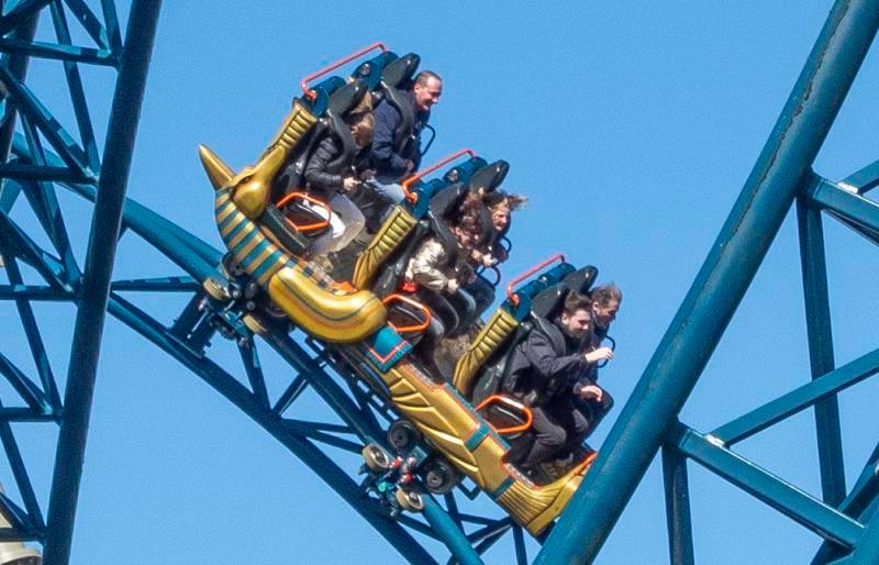 Anubis The Ride at Plopsaland De Panne