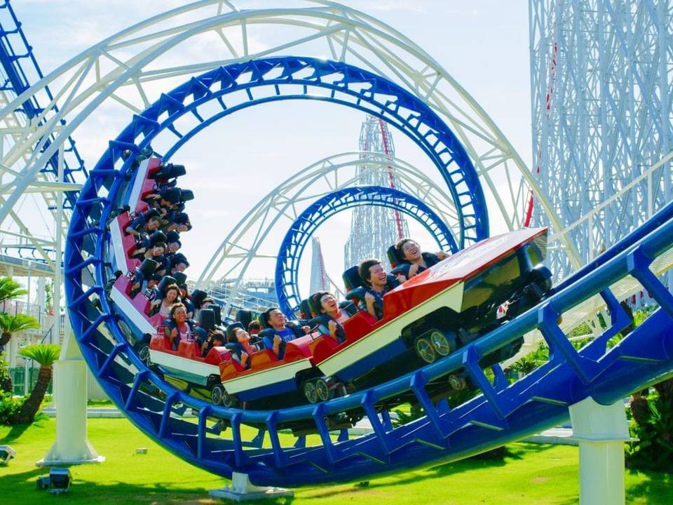 Corkscrew  at Nagashima Spa Land