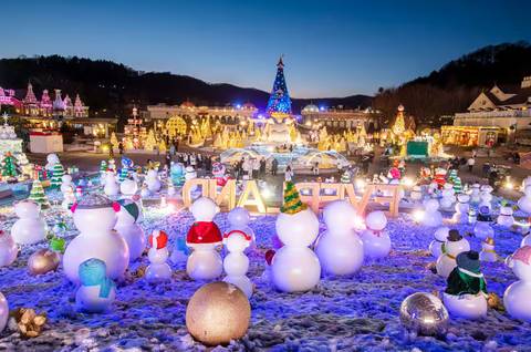 Winter Illuminations at Everland Four Seasons Garden