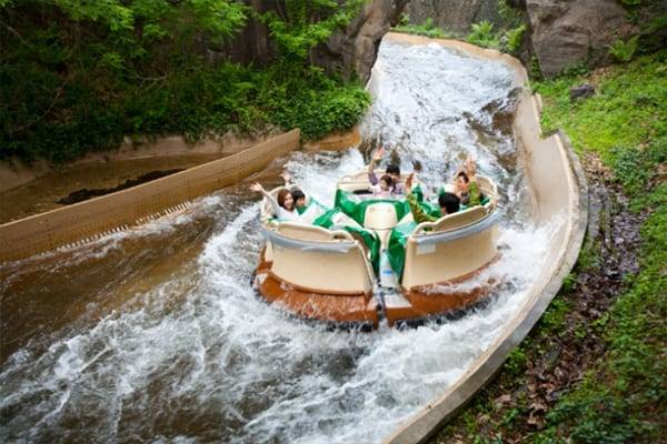 Amazon Express water ride at Everland