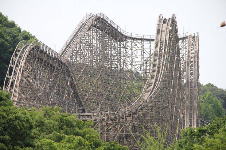 T Express roller coaster at Everland