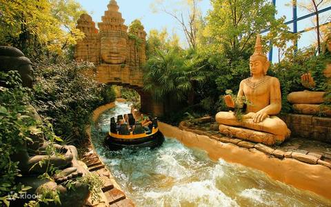 Rafting Through Jungle Rapids — Gardaland in Castelnuovo del Garda