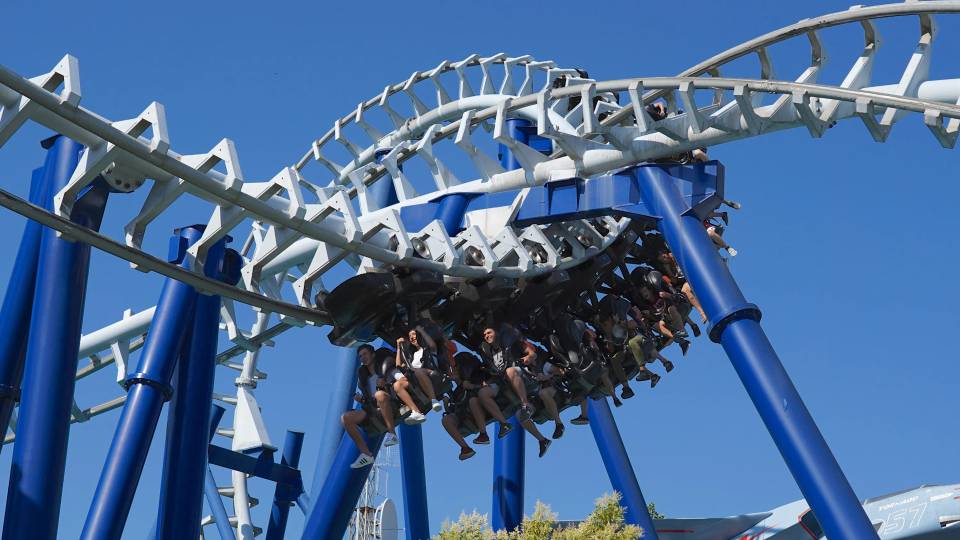Blue Tornado at Gardaland
