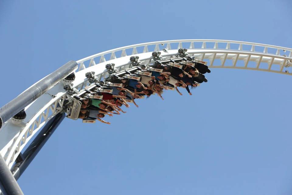Full Throttle roller coaster at Six Flags Magic Mountain