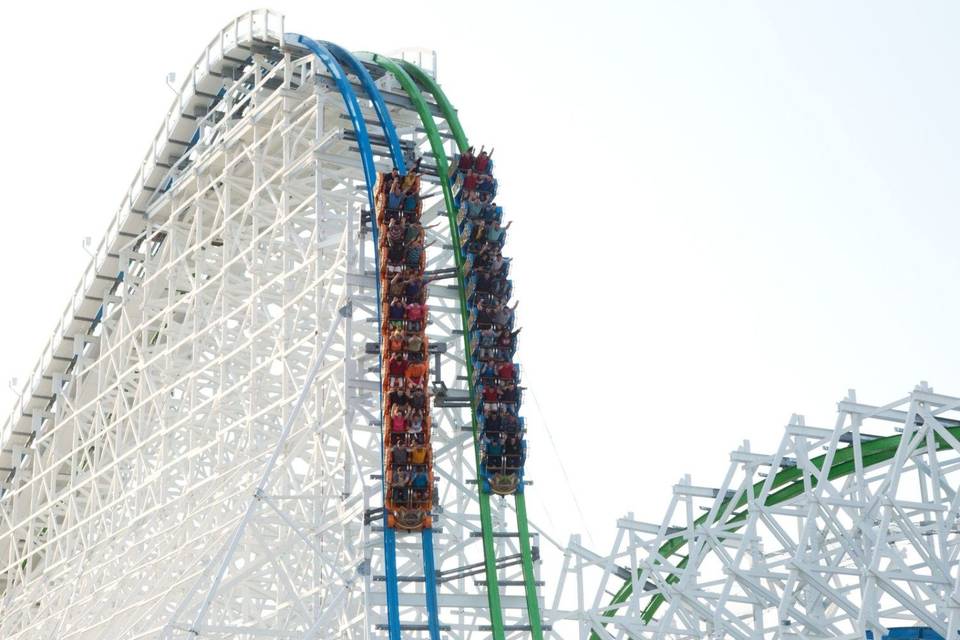 Twisted Colossus at Six Flags Magic Mountain