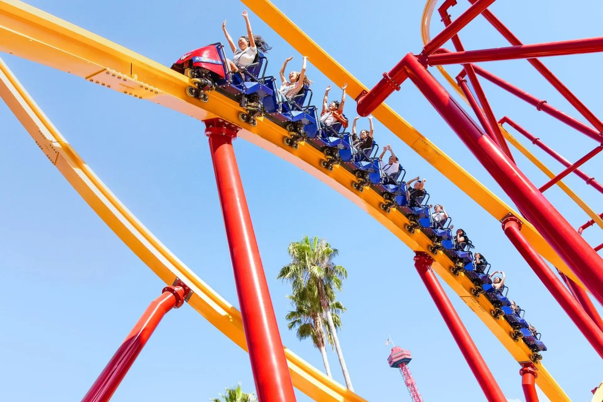 Wonder Woman Flight of Courage at the park