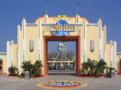 Main Entrance Gate at Movie Park Germany