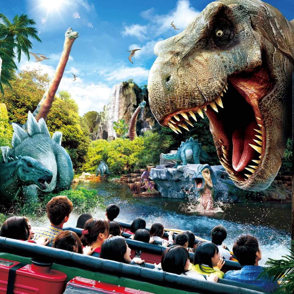 Jurassic Park — The Ride water ride at Universal Studios Japan
