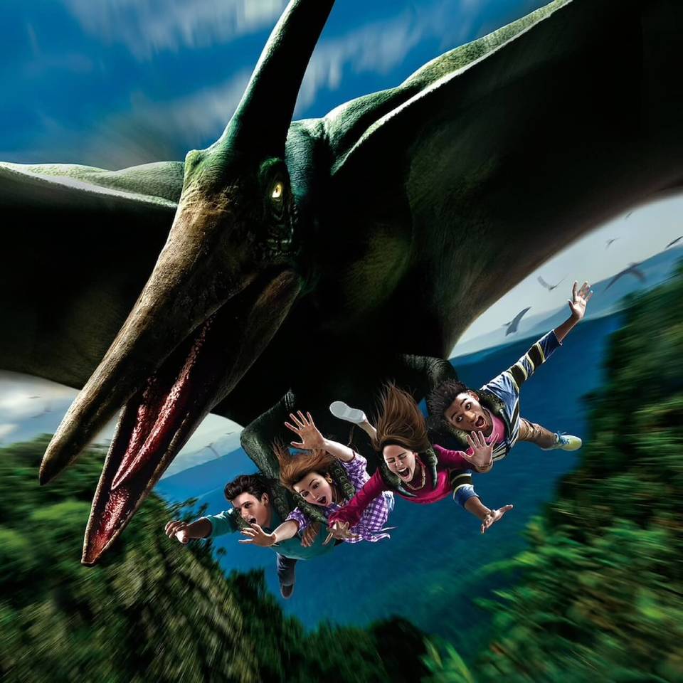 The Flying Dinosaur roller coaster at Universal Studios Japan