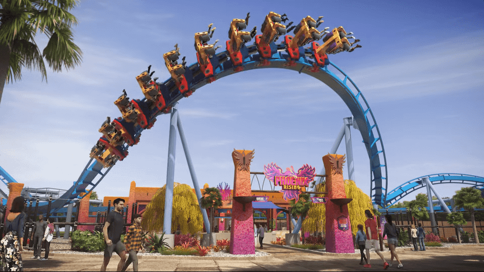 Phoenix Rising at Busch Gardens Tampa Bay