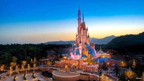 Hong Kong Disneyland amusement park