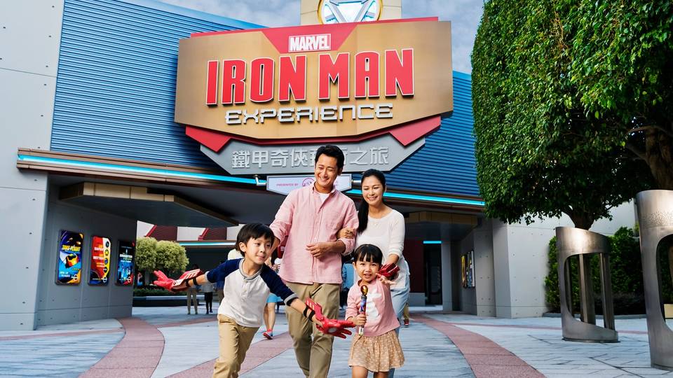 Iron Man Experience at Hong Kong Disneyland