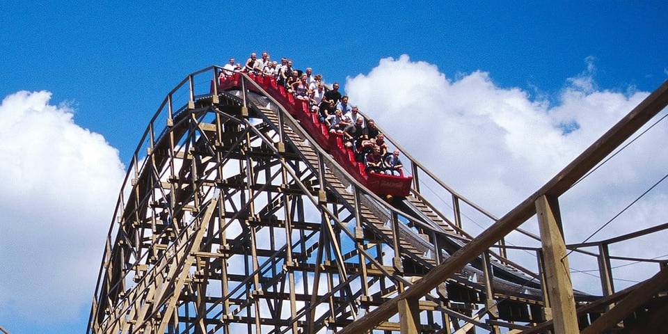 Balder roller coaster at Liseberg
