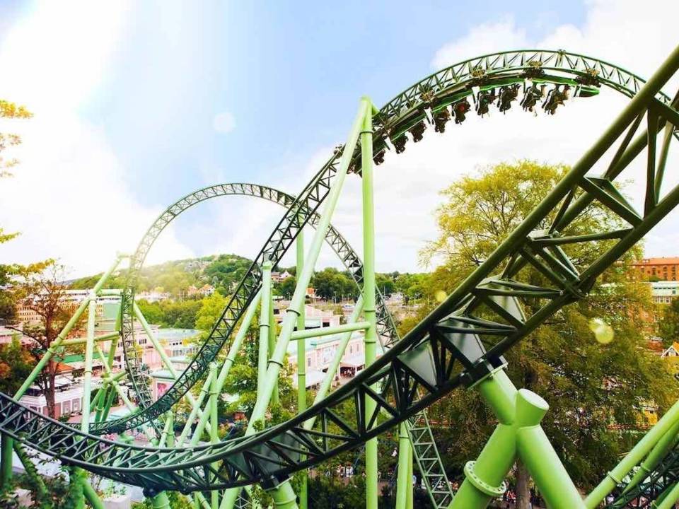 Helix roller coaster at Liseberg