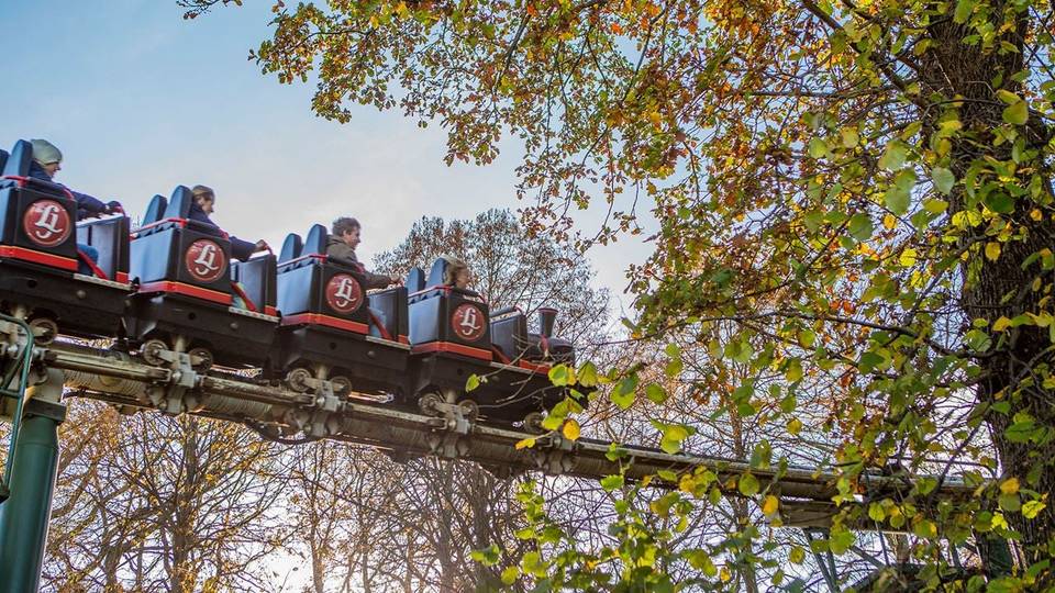 Lisebergbanan roller coaster at Liseberg