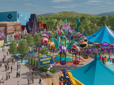 Whimsical Rides Across Minion Land — Universal Studios Singapore in Sentosa Island