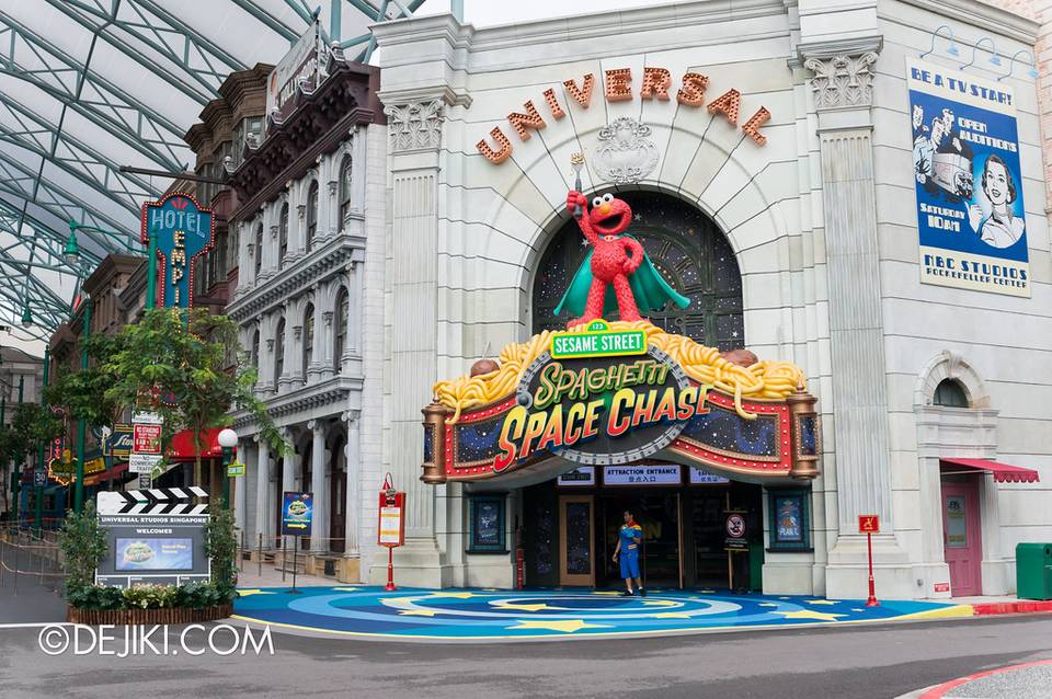 Sesame Street Spaghetti Space Chase at Universal Studios Singapore