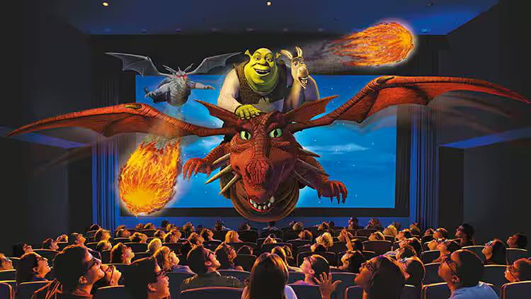 Shrek 4-D Adventure at Universal Studios Singapore
