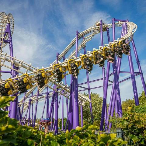 Toxic Garden Suspended Looping Coaster — Heide Park Resort in Soltau, Lower Saxony