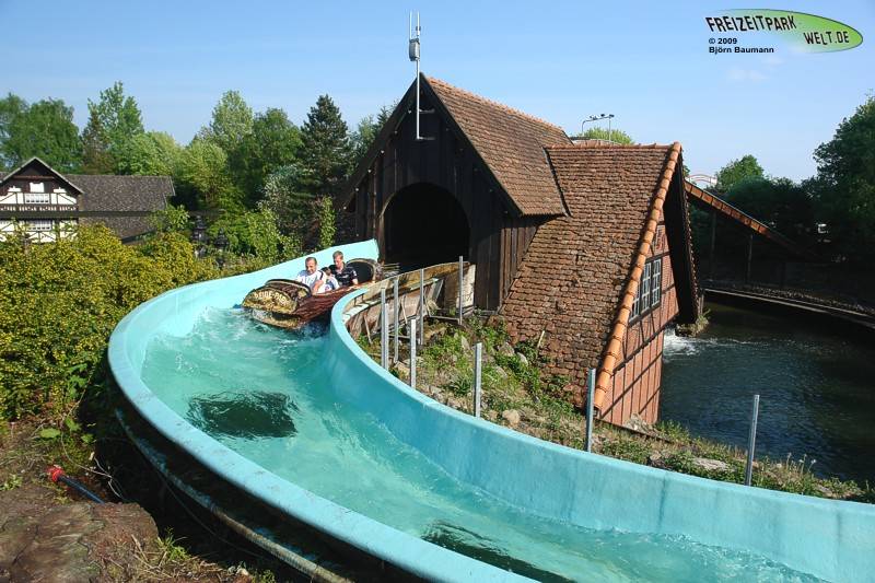 Wildwasserbahn at Heide Park Resort