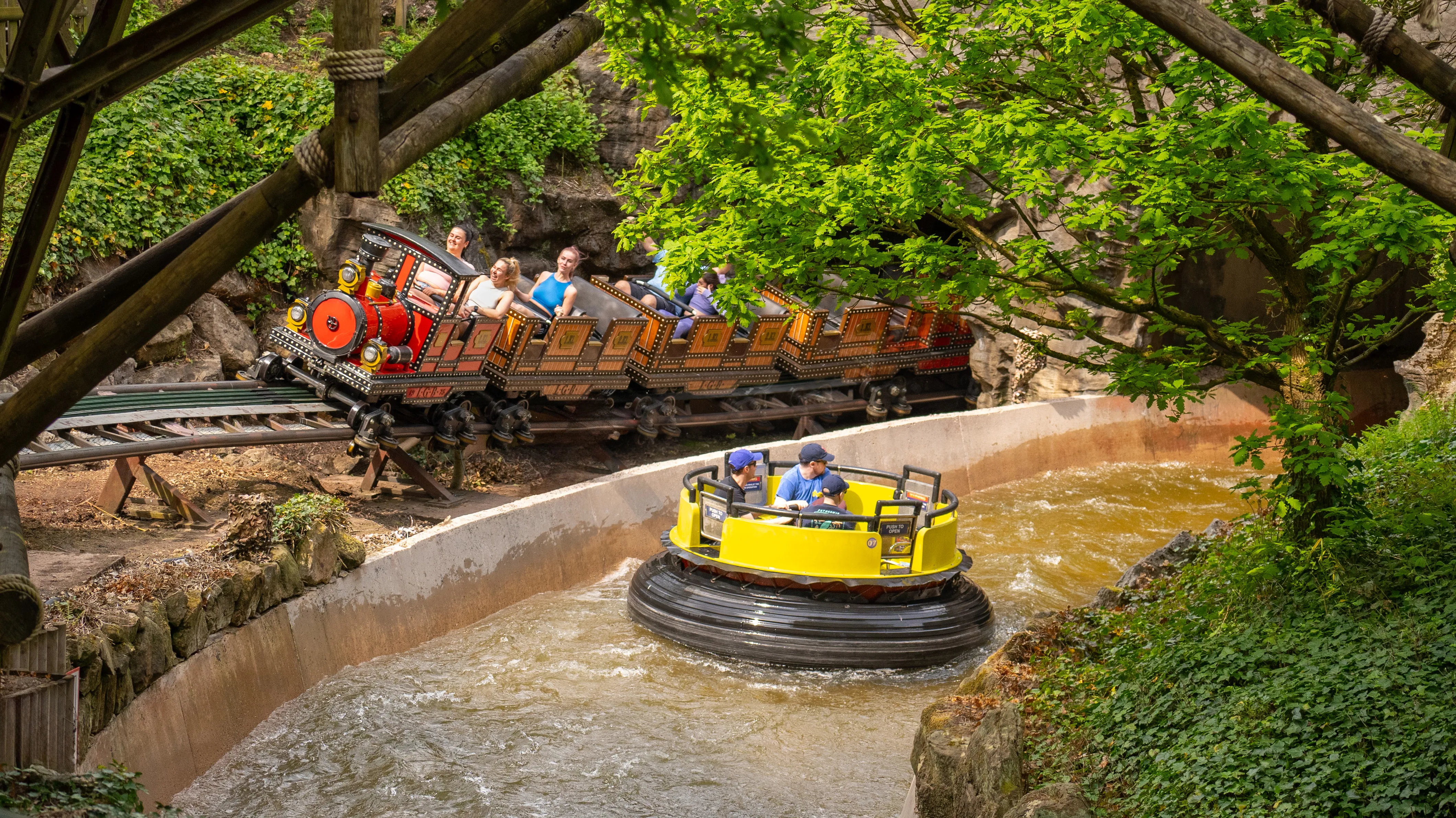 Runaway Mine Train at Alton Towers