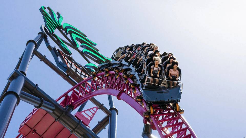 DC Rivals HyperCoaster at Warner Bros. Movie World