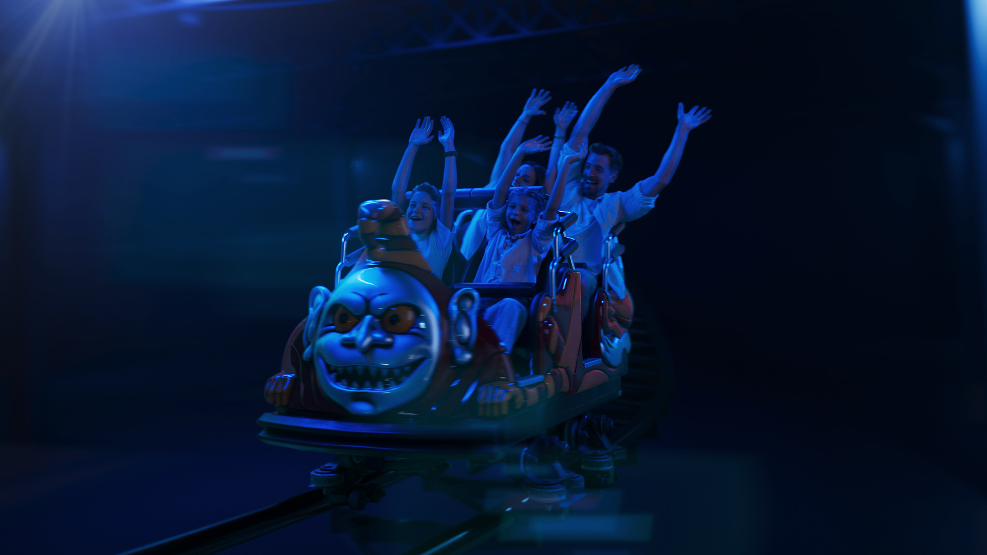Scooby-Doo Spooky Coaster at Warner Bros. Movie World